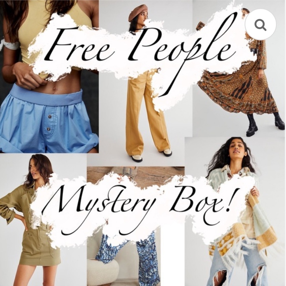 5 pieces NWT Free People mystery box clothes in XS size
